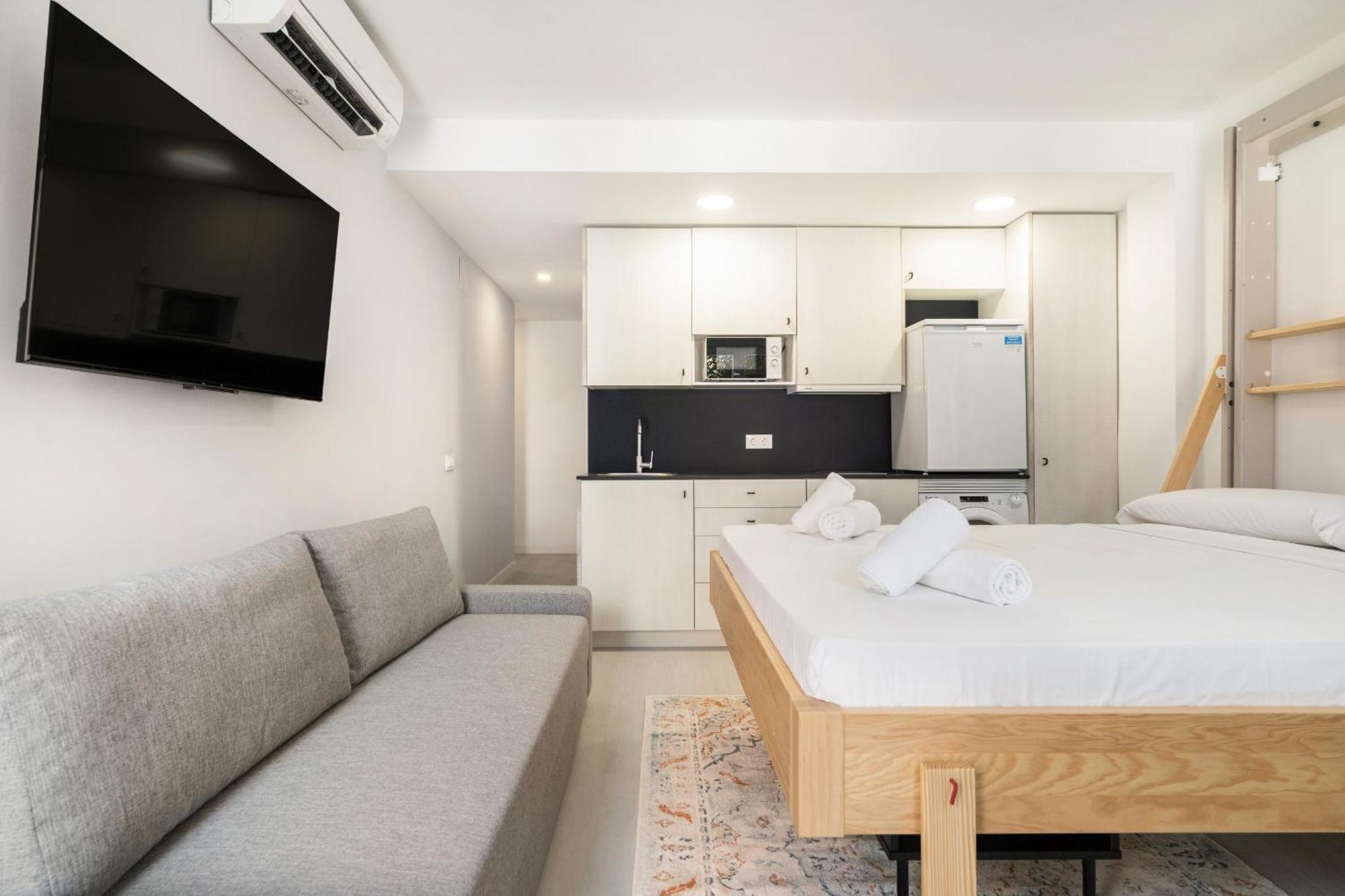 Madrid Riverside Studios Con Parking Incluido Alquiler Temporal Экстерьер фото